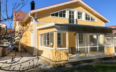 Tillbyggnad i Västerås.